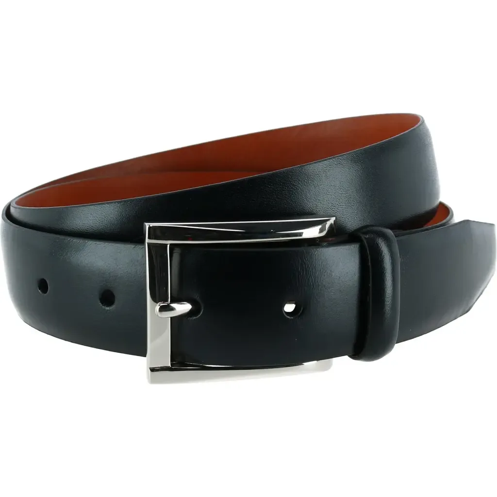 Broderick 32mm Leather Dress Belt