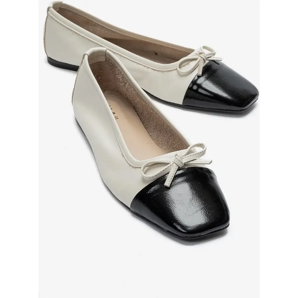 Rony Leather Ballet Flat by Forever & Always Shoes