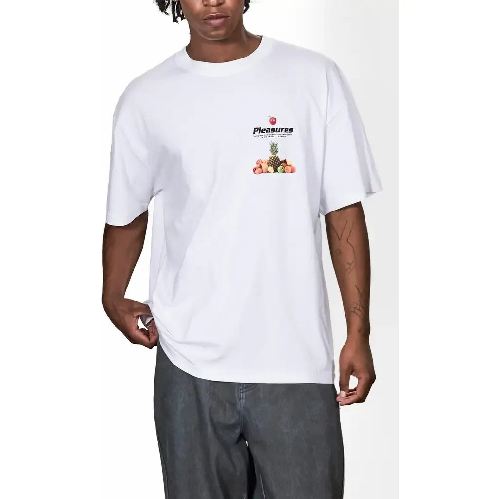 Delivery Cotton Graphic T-Shirt by PLEASURES
