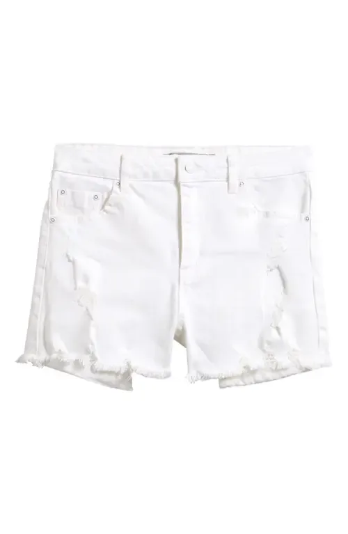 Ripped Denim Shorts by Tractr