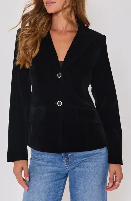 Polished Way Velvet Blazer by VICI Collection