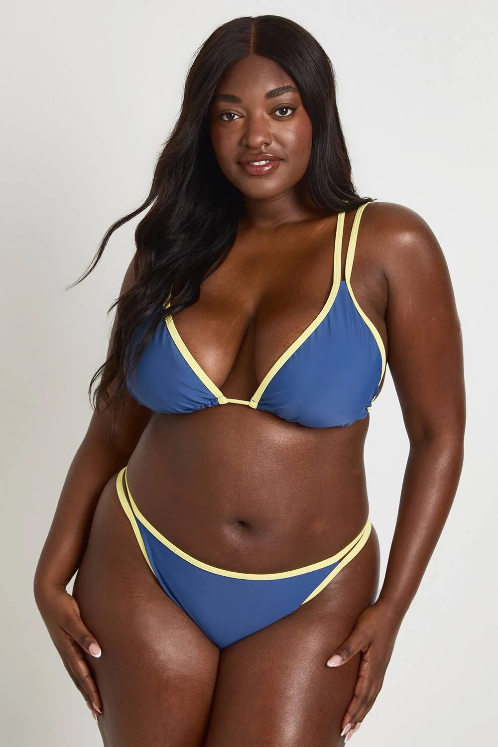 Contrast Bikini Top by boohoo