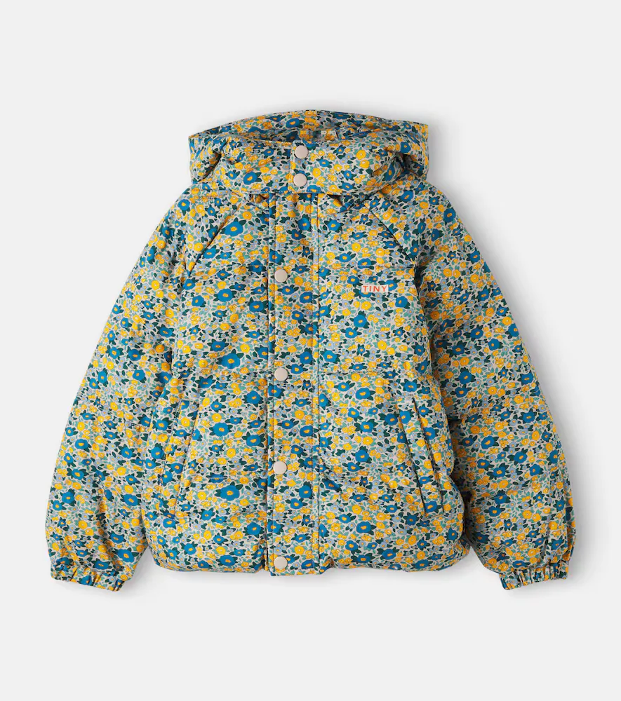 Veste Matelassée En Coton à Fleurs by Tinycottons