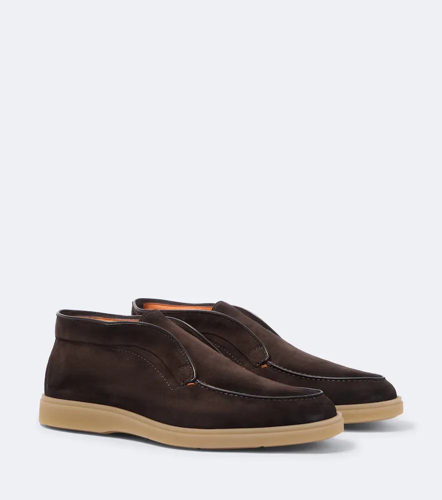 Bottines En Daim by Santoni