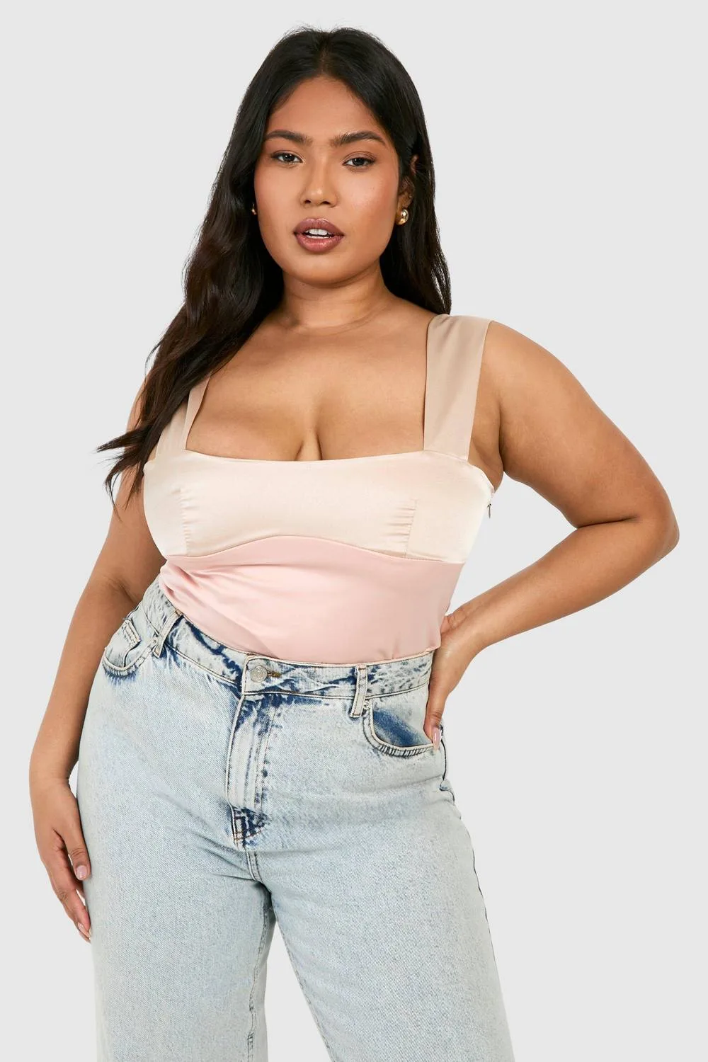 Contrast Detail Cami Top by boohoo