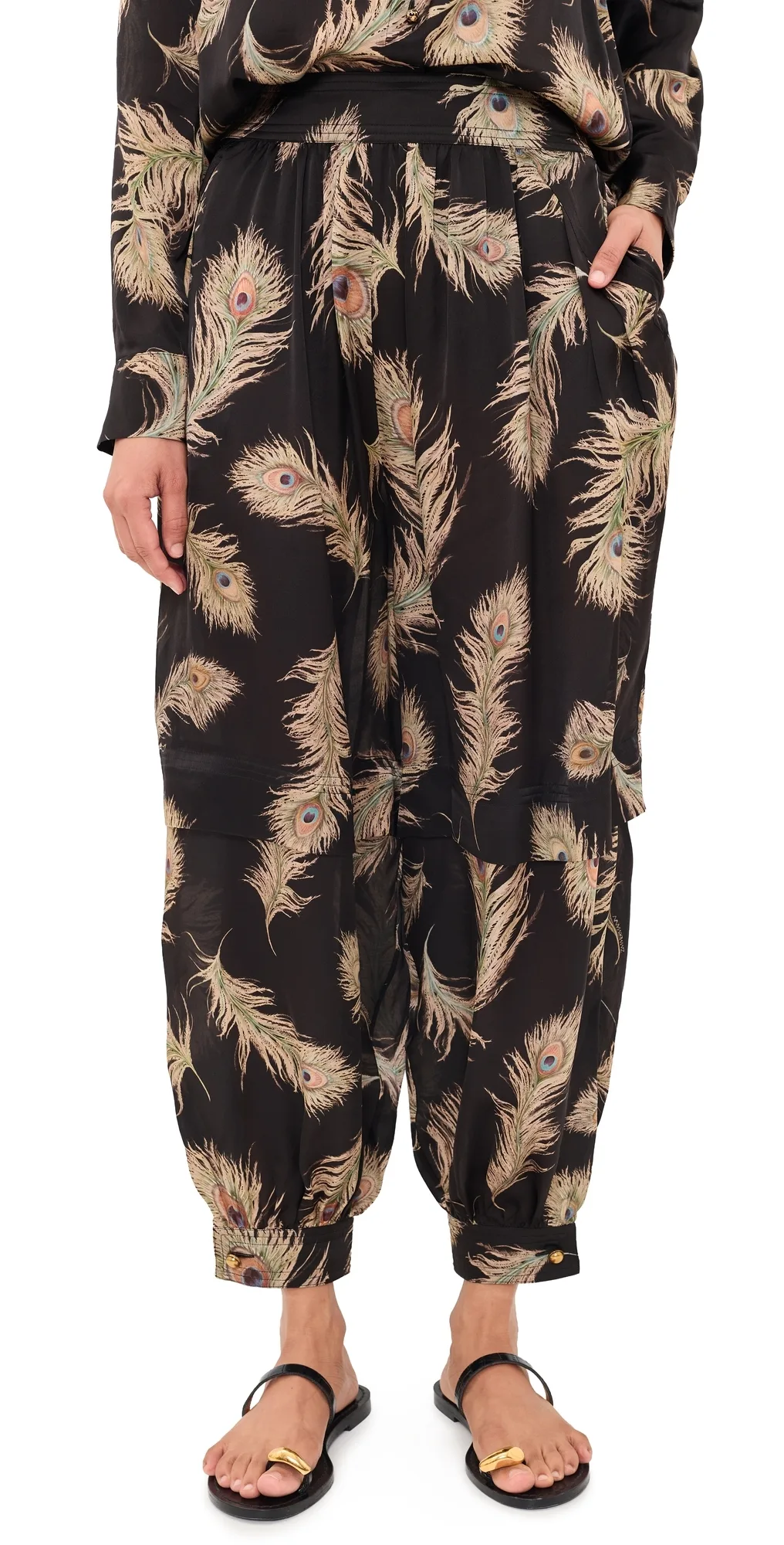 Valiant Silk Balloon Pants by Zimmermann