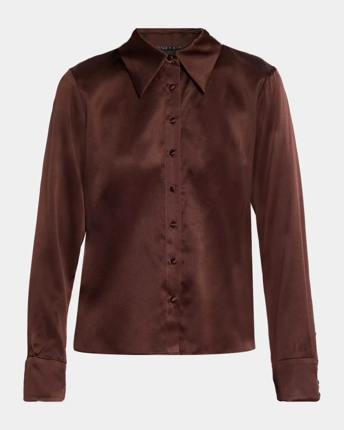 Willa 70s Collar Silk Blouse