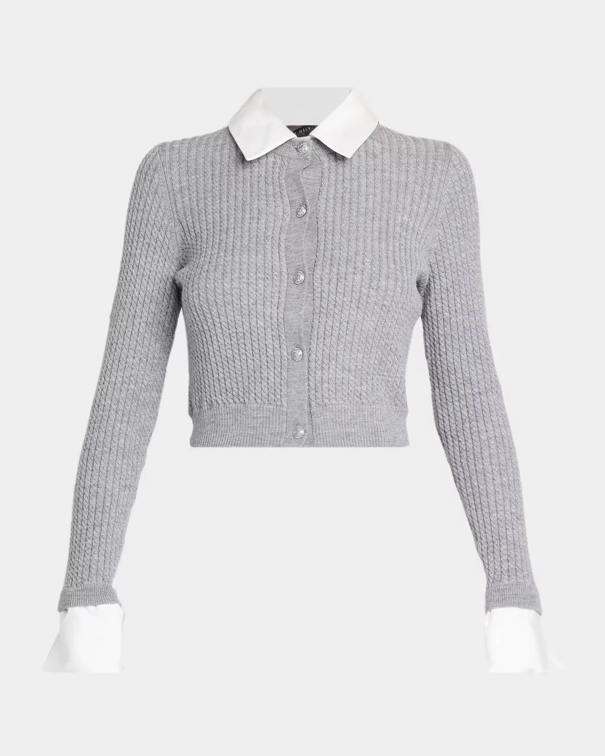 Dollie Wool-Blend Cardigan by ALICE + OLIVIA