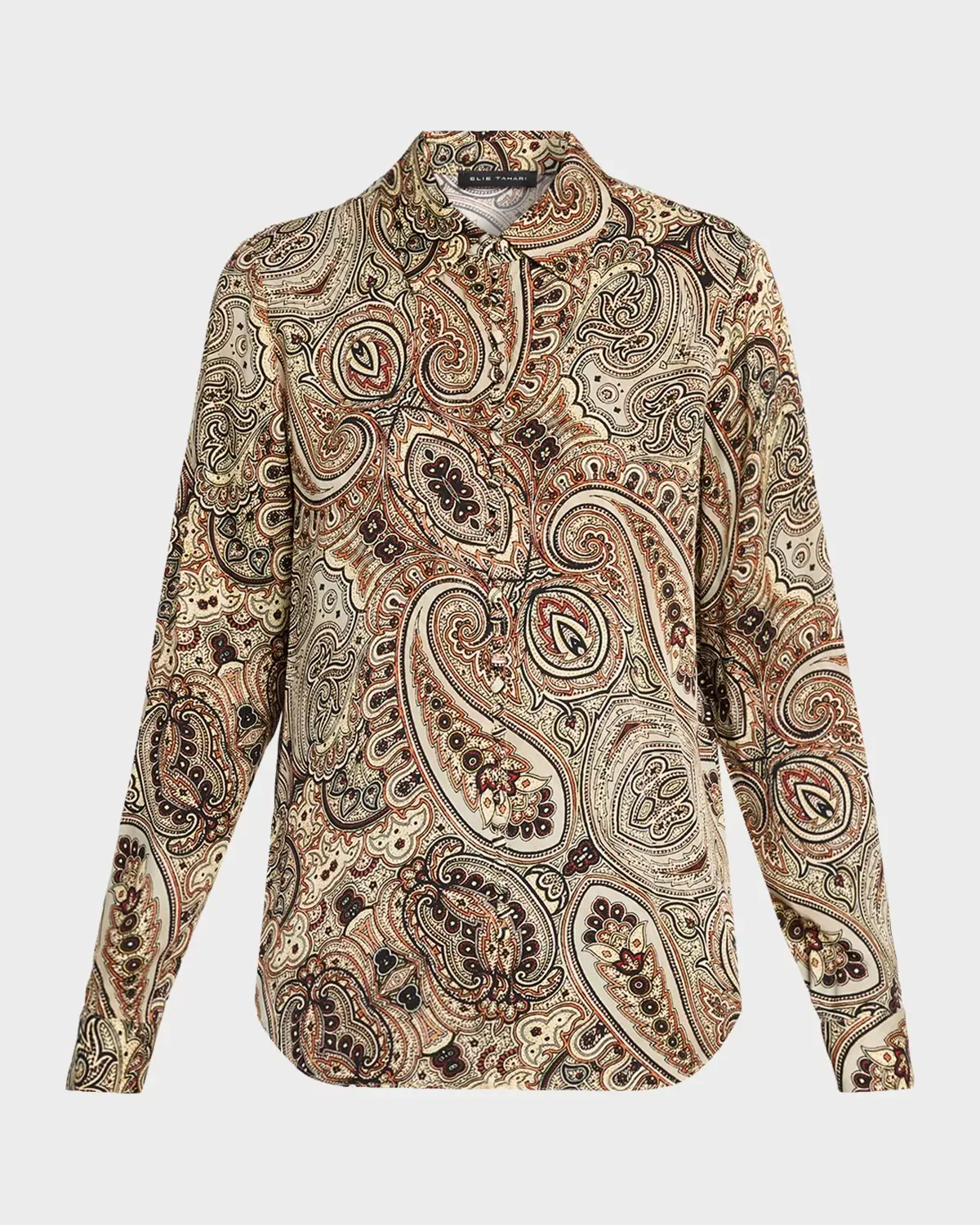 The Pria Paisley-Print Blouse by Elie Tahari