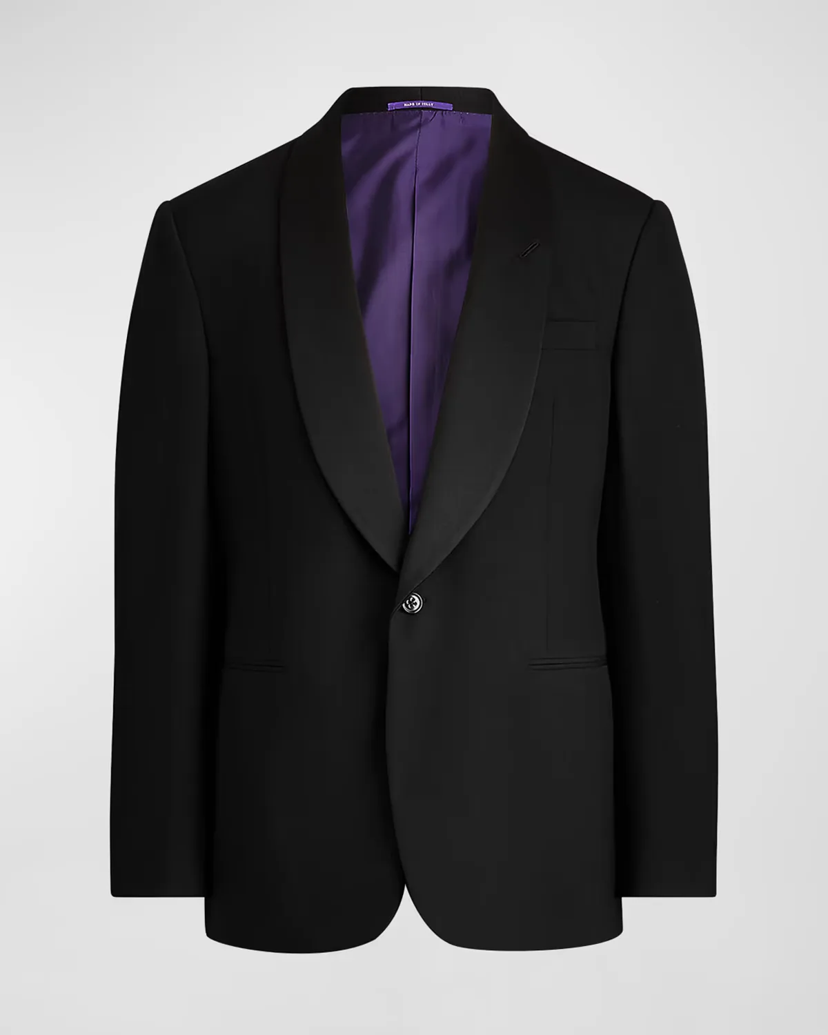 Gregory Hand-Tailored Wool Shawl Tuxedo by Ralph Lauren Purple Label