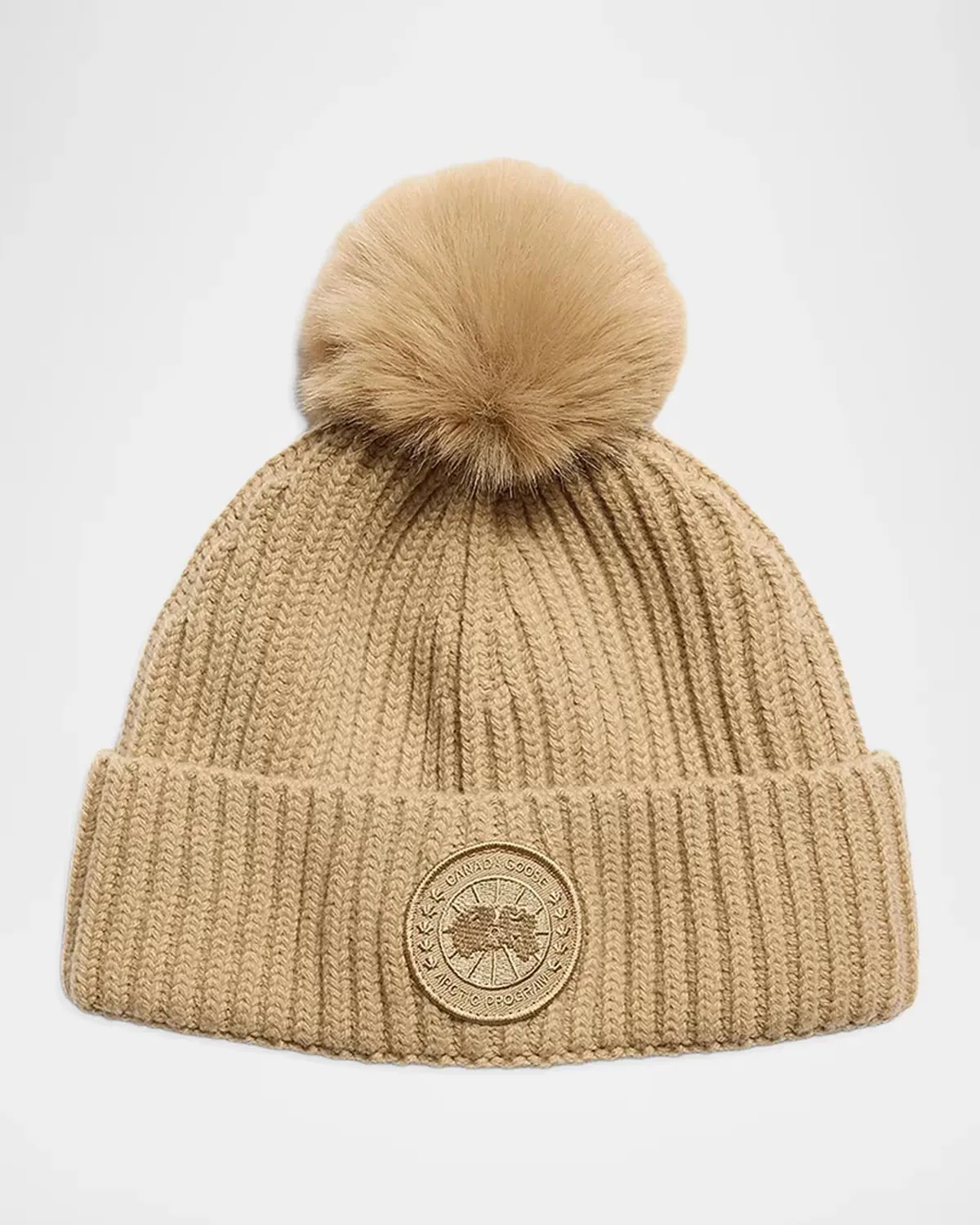 Toque Pom-Pom Merino Wool-Cashmere Beanie by Canada Goose