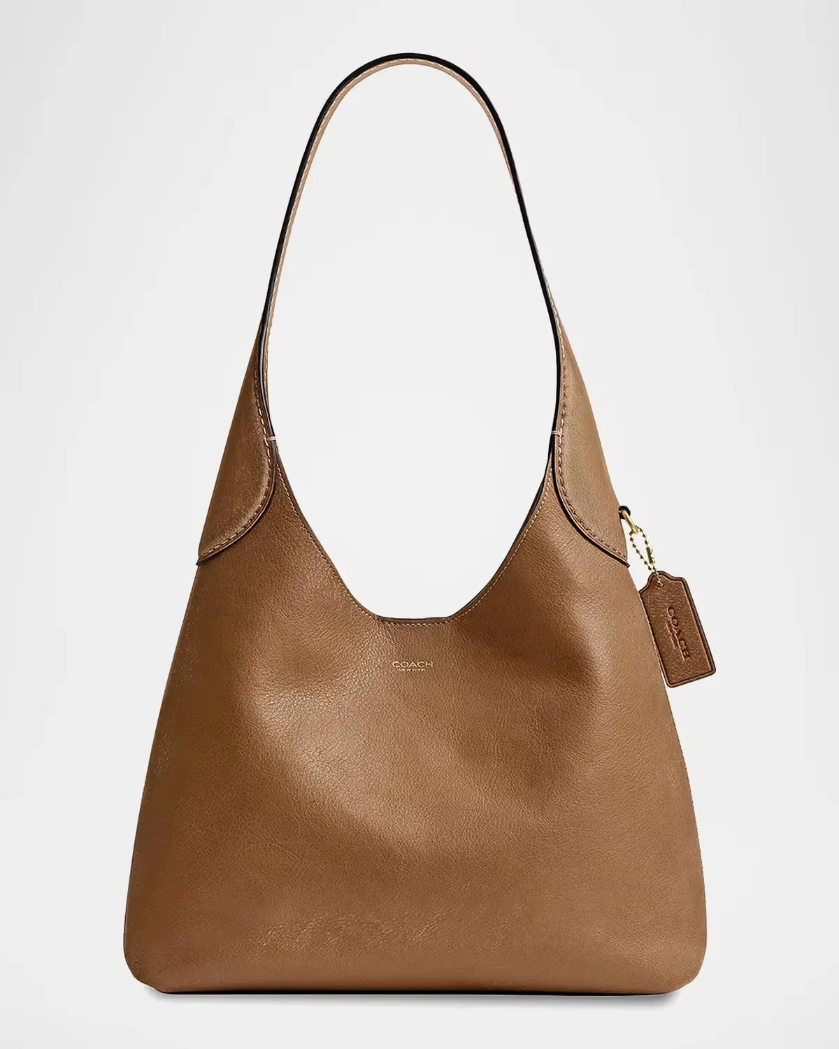 Brooklyn Leather Hobo Bag by COACH