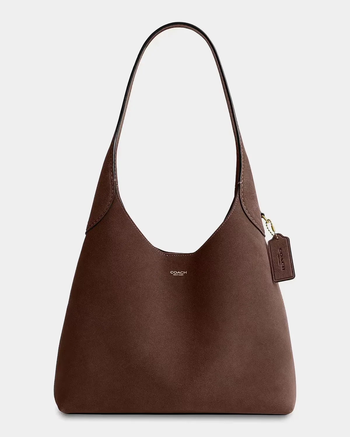 Brooklyn 28 Suede Shoulder Bag