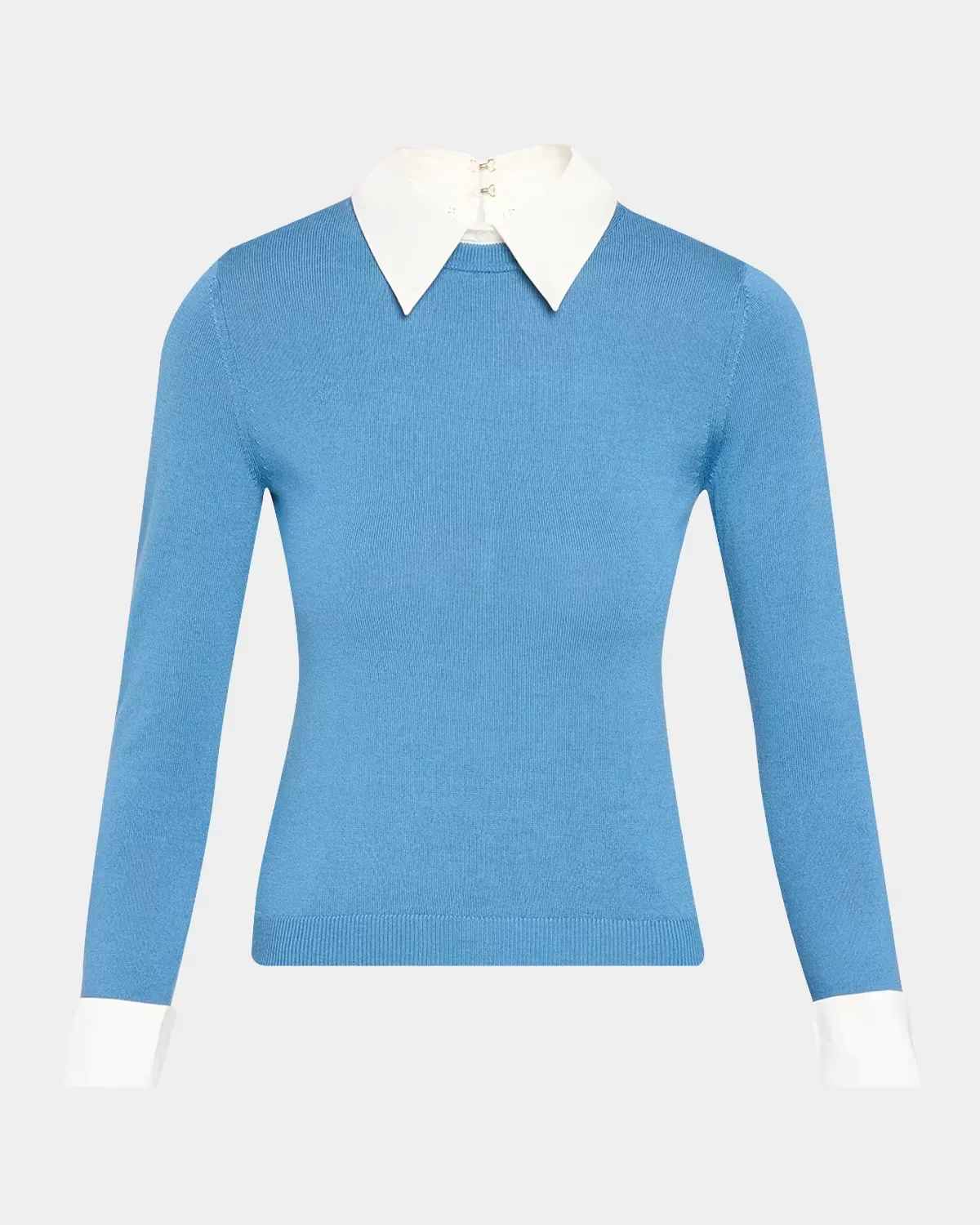 Porla Collared Wool Sweater by ALICE + OLIVIA