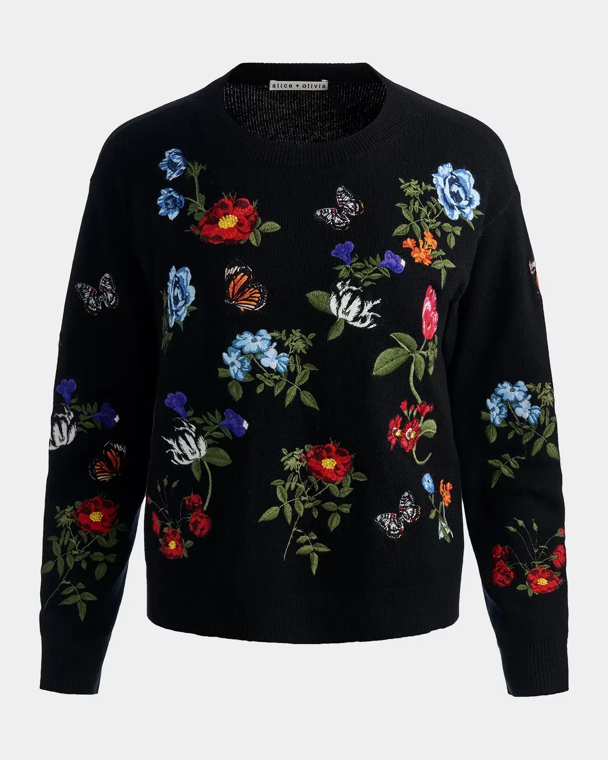 Teanna Embellished Sweater by ALICE + OLIVIA