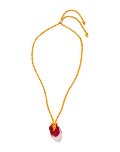 Necklace Textile Fibers by GIMAGUAS