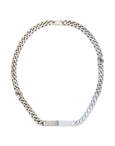 Brass Silver Necklace by MM6 MAISON MARGIELA