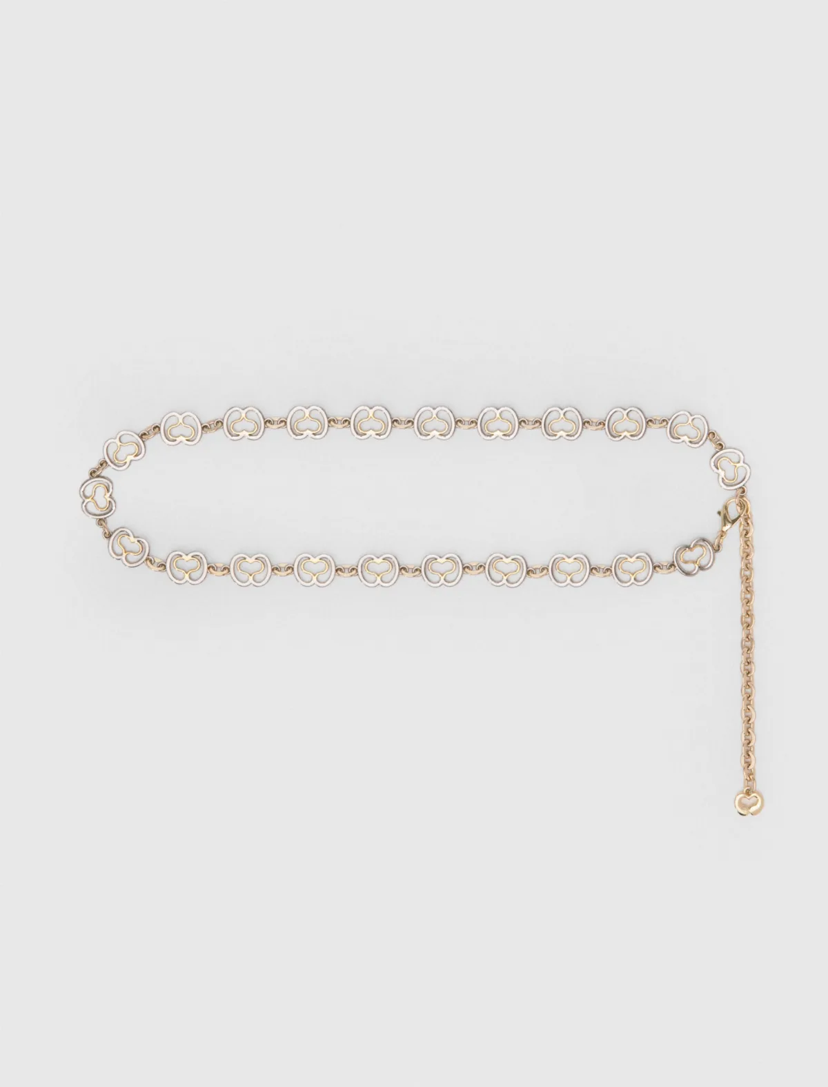 Chain Belt with Gold Links by Maje