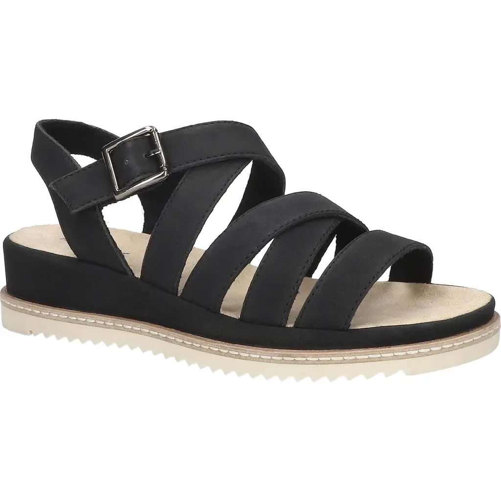 Madeline Slingback Platform Wedge Sandal by EASY STREET