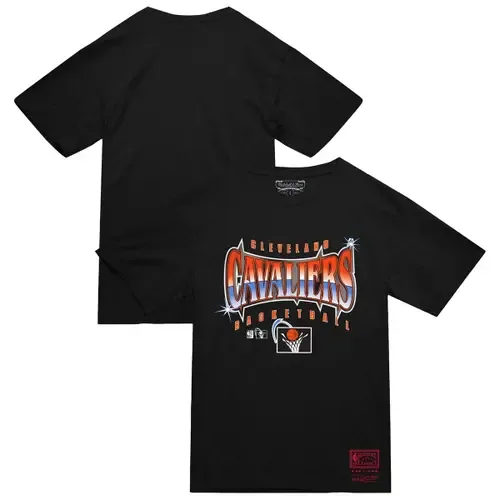 Mitchell & Ness Cleveland Cavaliers Worldwide Collection Glow Up T-Shirt by Mitchell & Ness