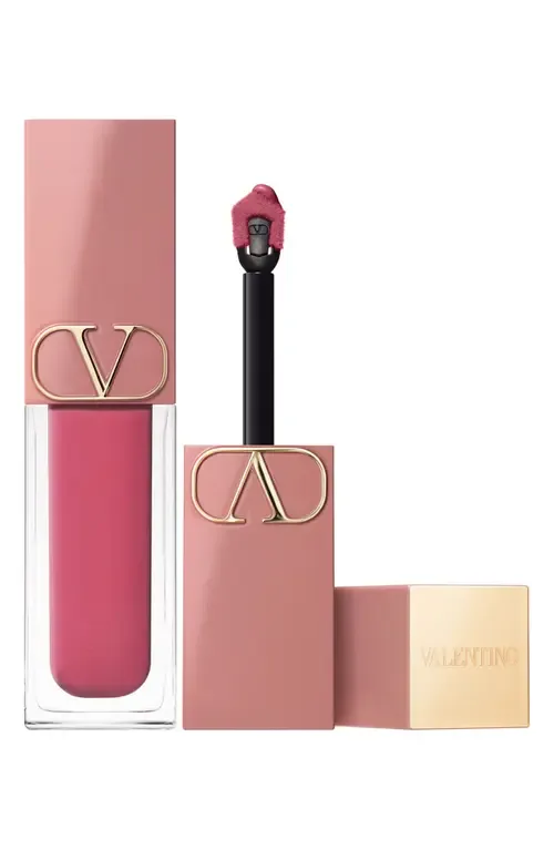 Liquirosso 2-In-1 Lip & Blush Stick in 128R Mauve Pink by Valentino
