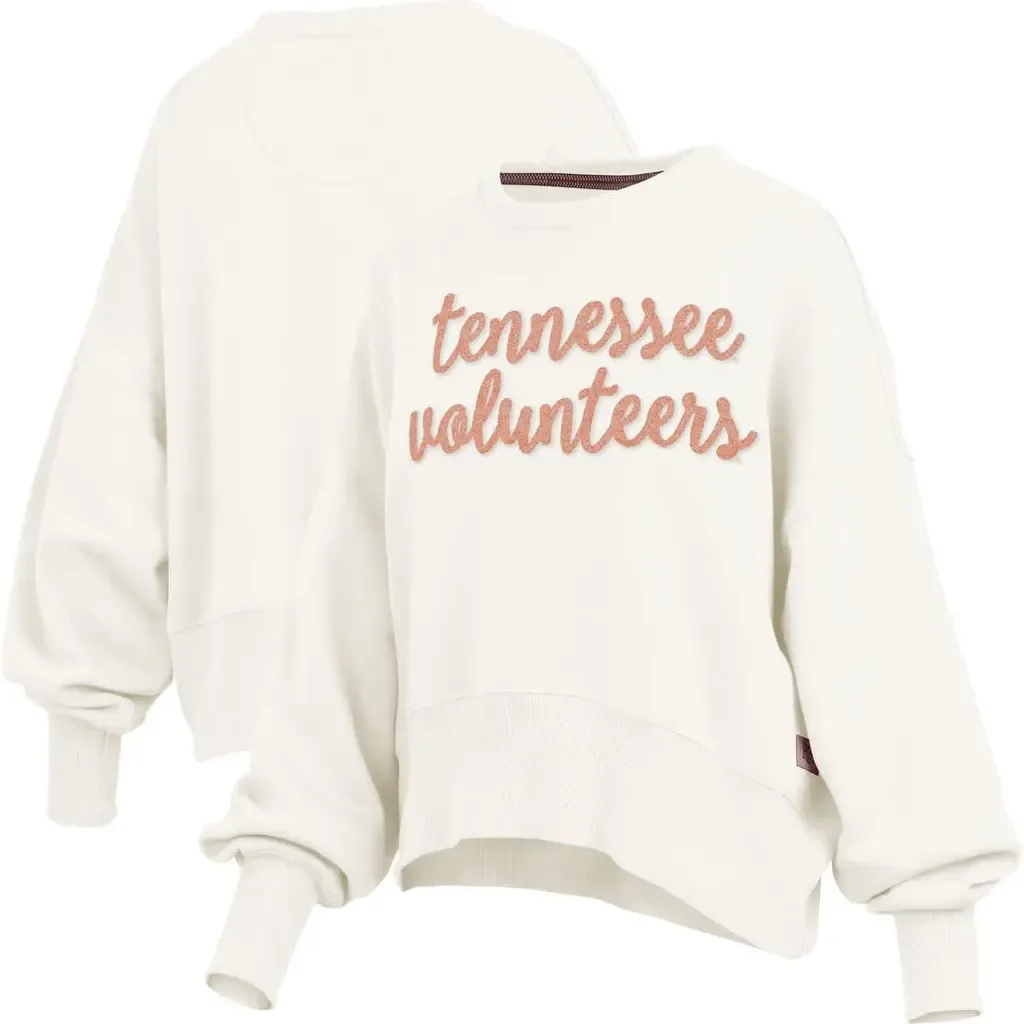 Tennessee Volunteers Chelsea Oversized Pullover Sweatshirt by PRESSBOX