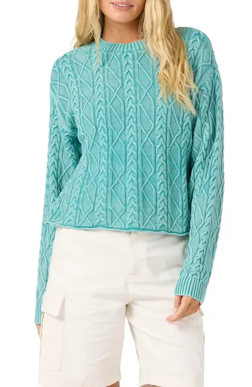 Misha Cable Knit Sweater by O'Neill