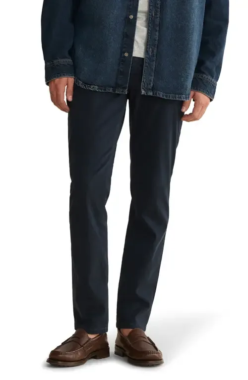 AMS Slim Cotton Stretch Twill 5-Pocket Pants by WARP+WEFT