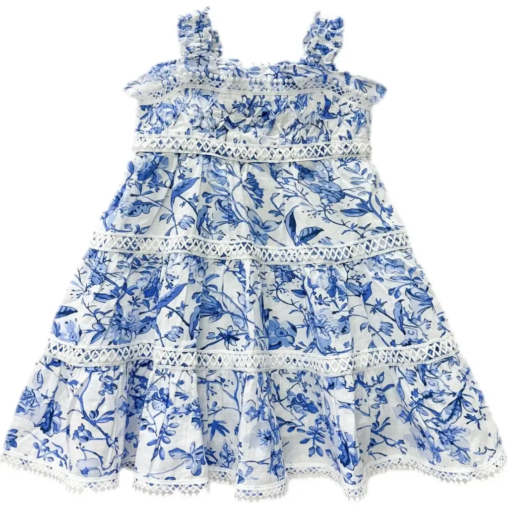 Jaylin Linen Sleeveless Summer Dress by Petite Maison Kids