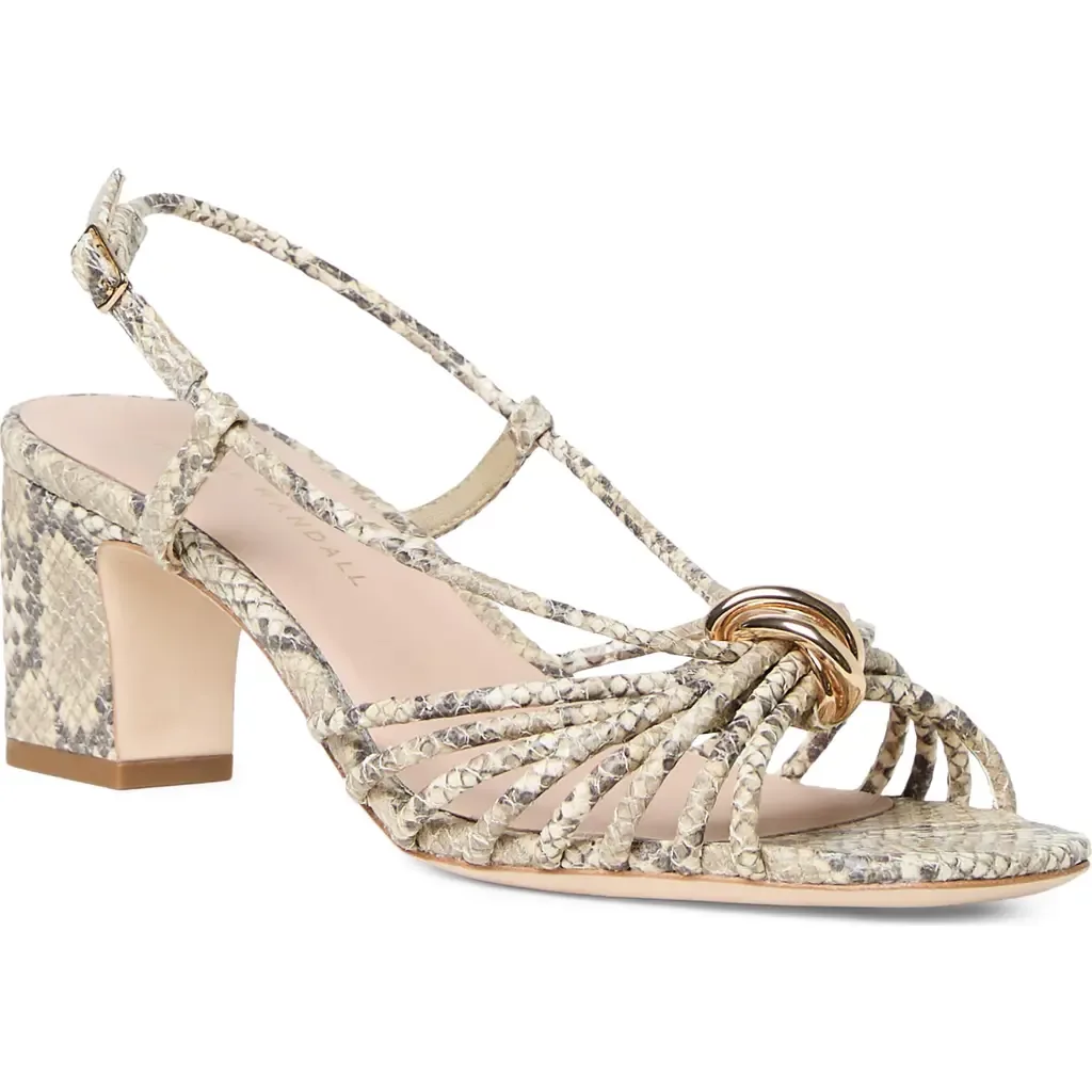 Minna Strappy Faux Leather Sandal by Loeffler Randall