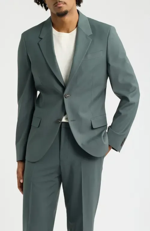 Slim Fit Wool Blend Sport Coat by Open Edit