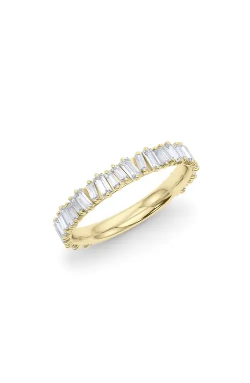 Lab Created Baguette Diamond Band Ring by HauteCarat