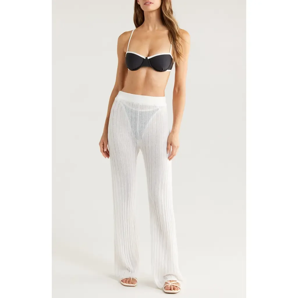The Faye Rib Cover-Up Pants