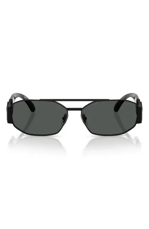 58mm Irregular Sunglasses by Versace