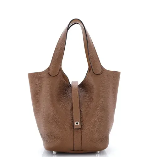 Eclat Picotin Lock Bag Clemence with Swift PM by Pre-Owned Hermes