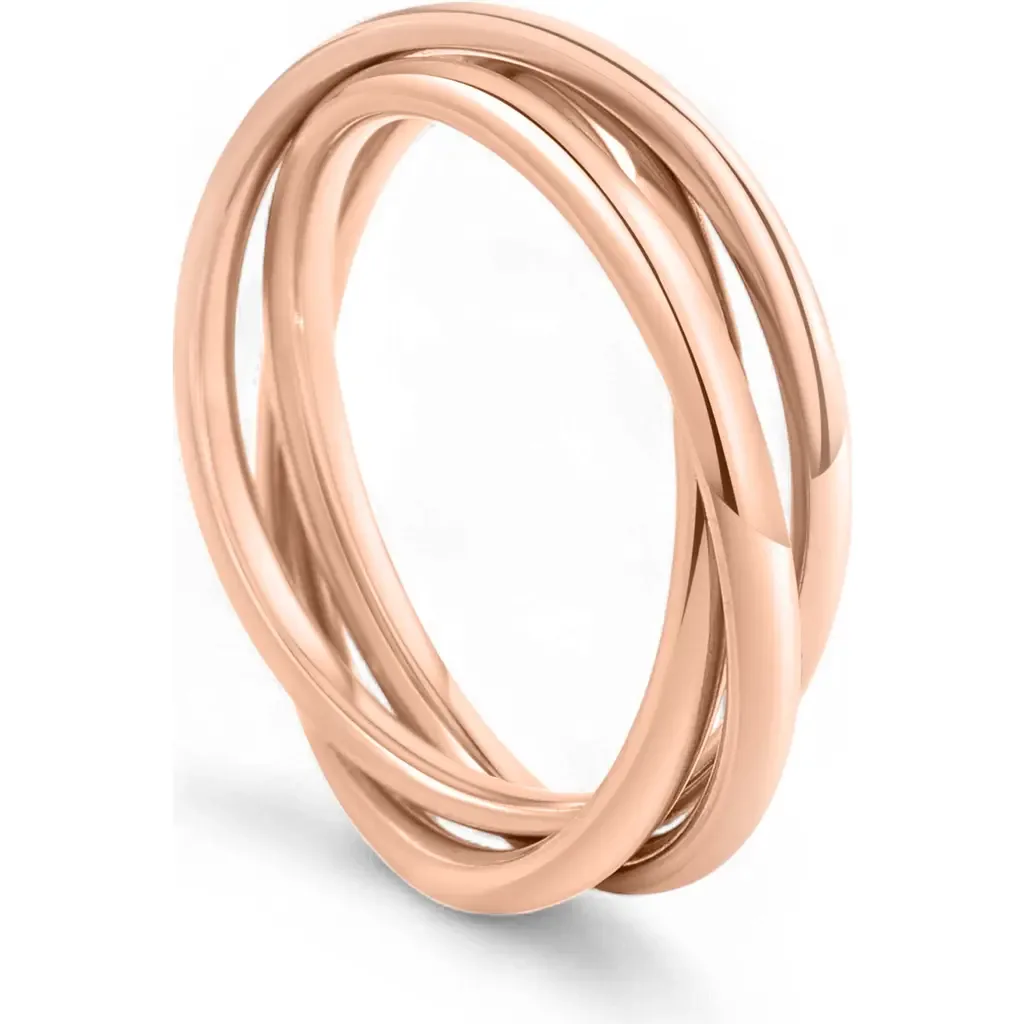 Dainty Interlocking Fidget Ring by Mint & Lily