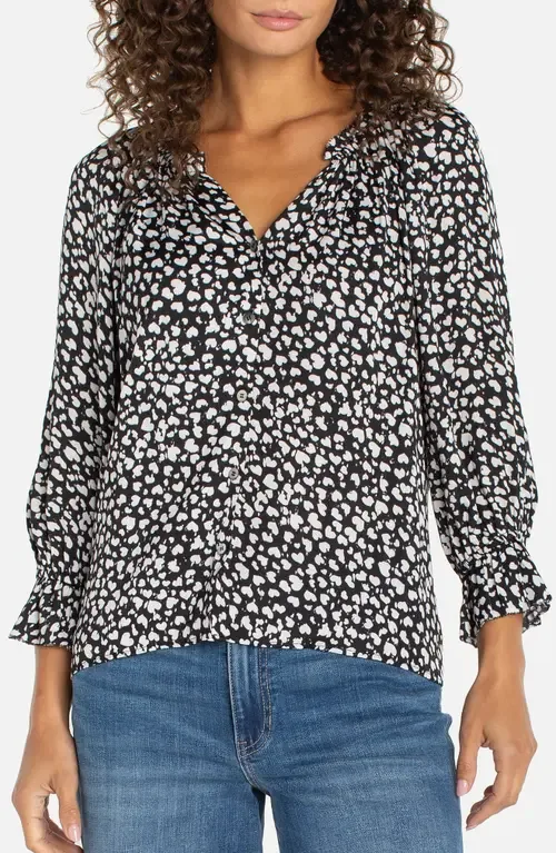 Front Button Top by Liverpool Los Angeles
