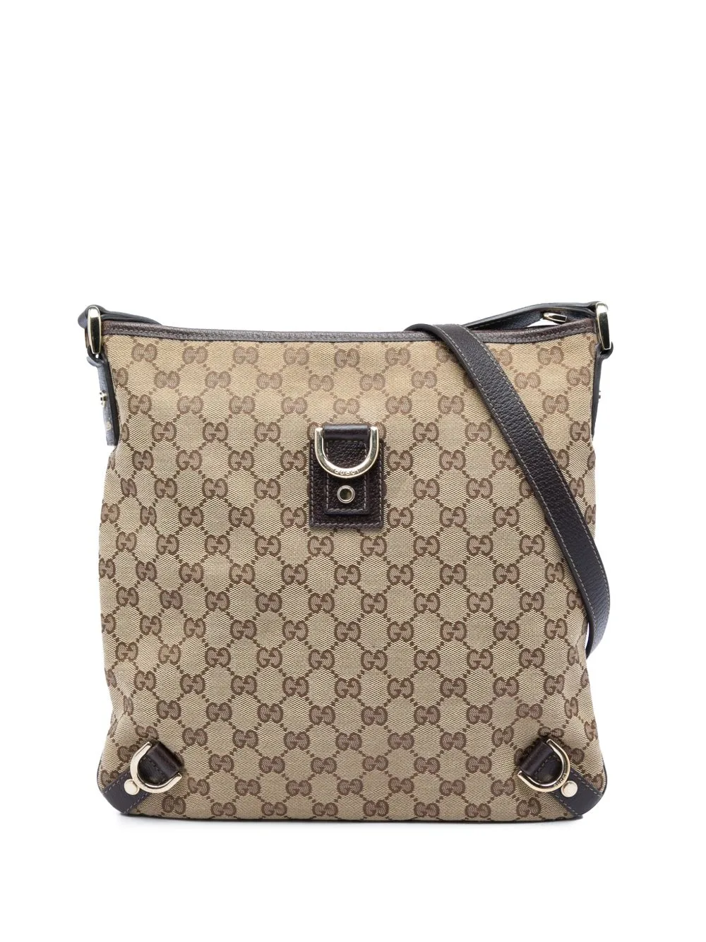 2016-2026 GG Canvas Abbey D Ring Crossbody Bag by Gucci Pre-Owned