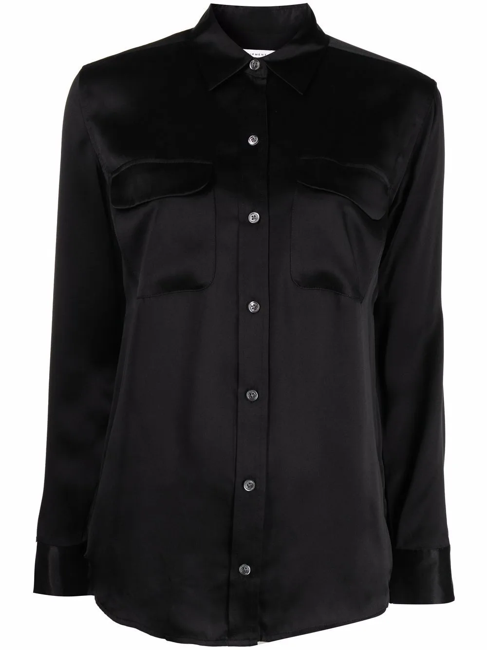 Signature Silk Satin Shirt by Equipment