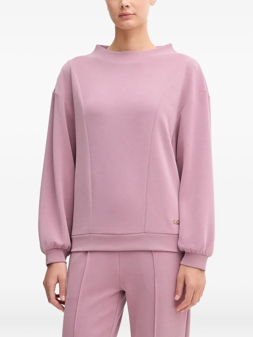 Long-Sleeve Crew-Neck Tracksuit Pants by Ea7 Emporio Armani