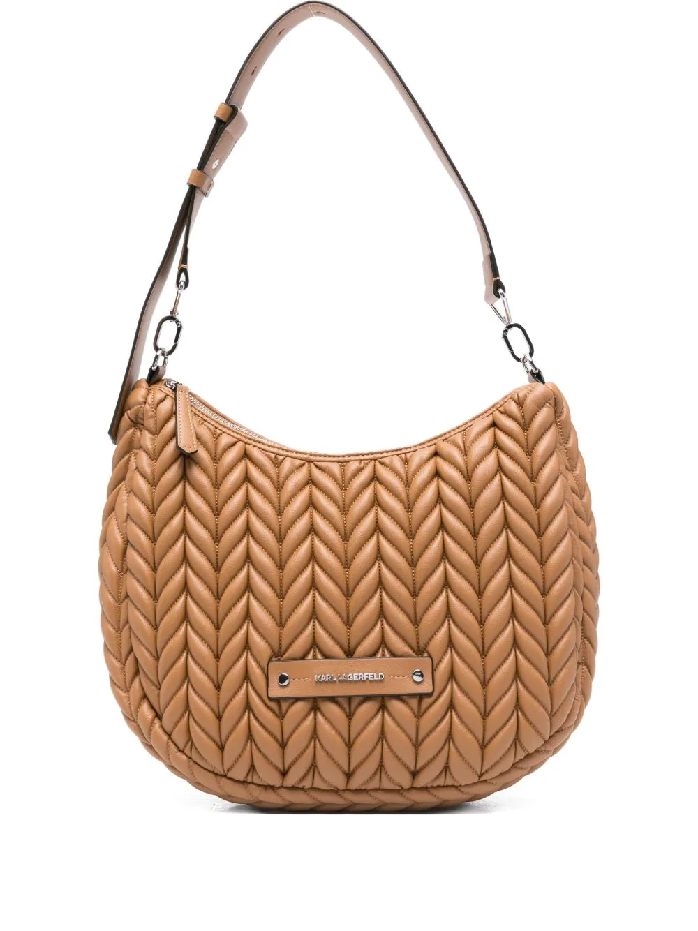 K/Weave Quilted Shoulder Bag by Karl Lagerfeld