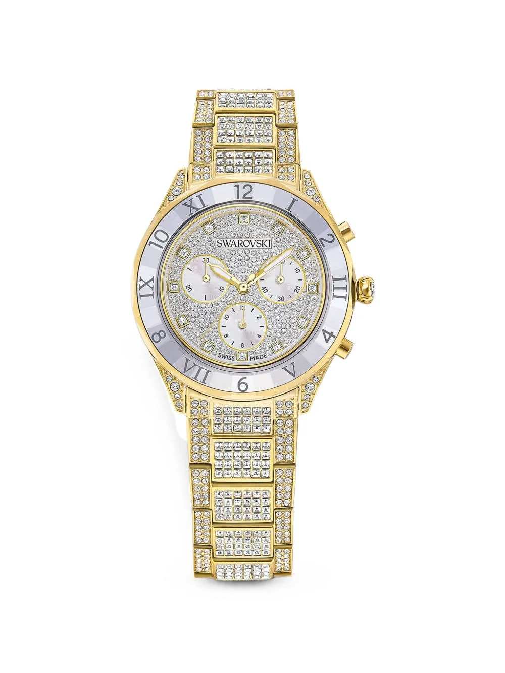 Dextera Lux Chrono 40mm Watch by Swarovski