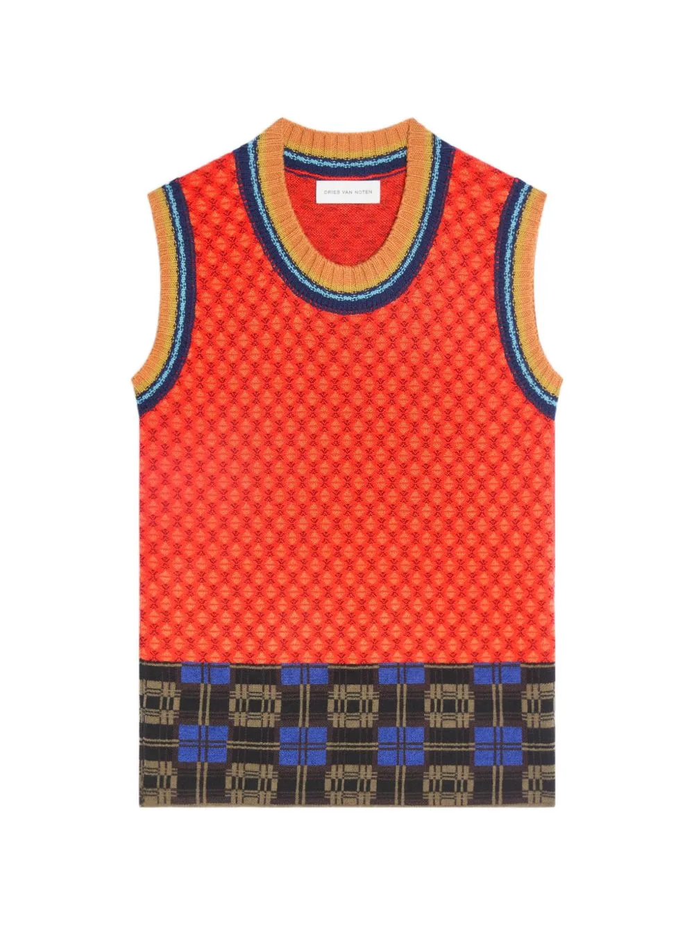 Jacquard Wool Sweater by DRIES VAN NOTEN