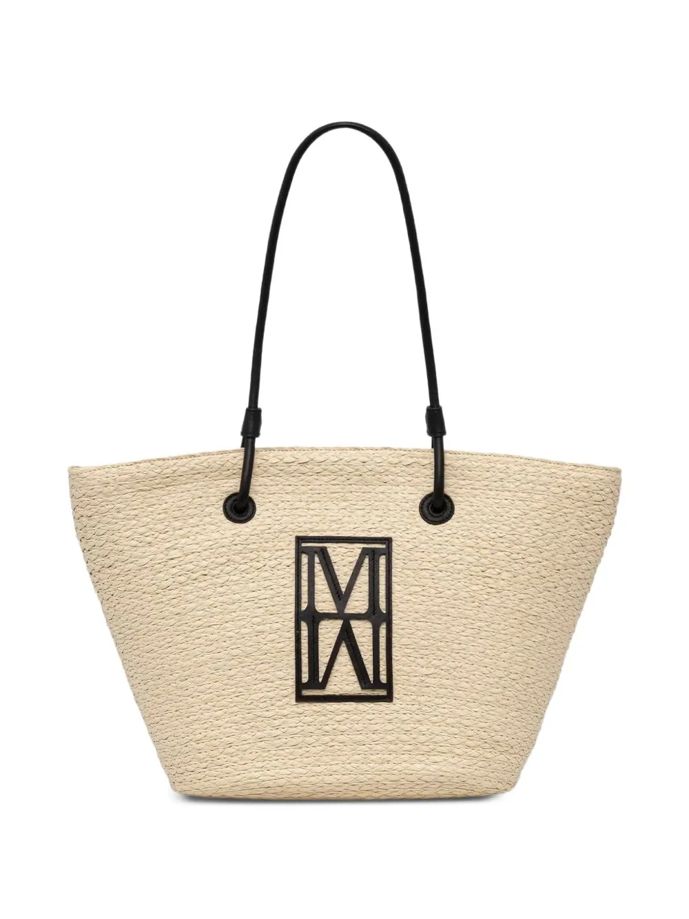 Large Logo-Patch Woven Tote Bag by Marc O'Polo