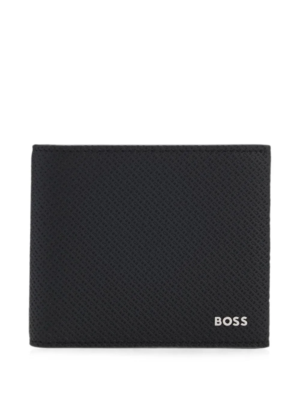 Logo-Plaque Bifold Wallet by BOSS