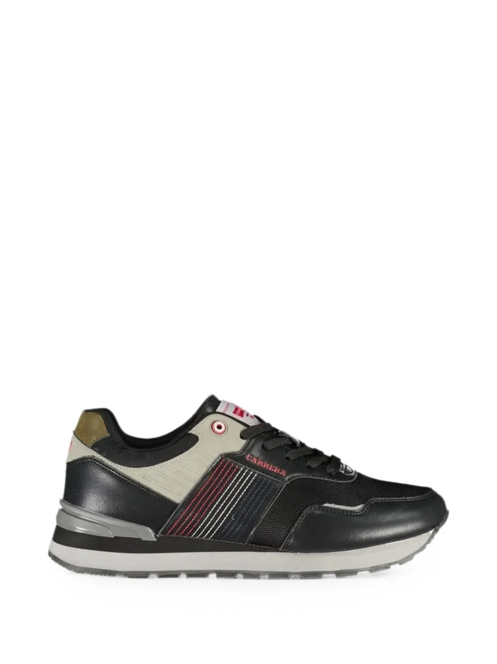Logo-Print Panelled Sneakers by Carrera