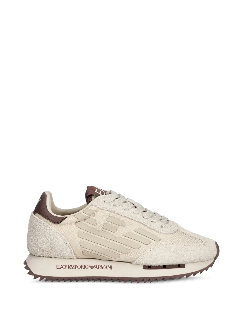Logo-Patch Panelled Sneakers by Ea7 Emporio Armani