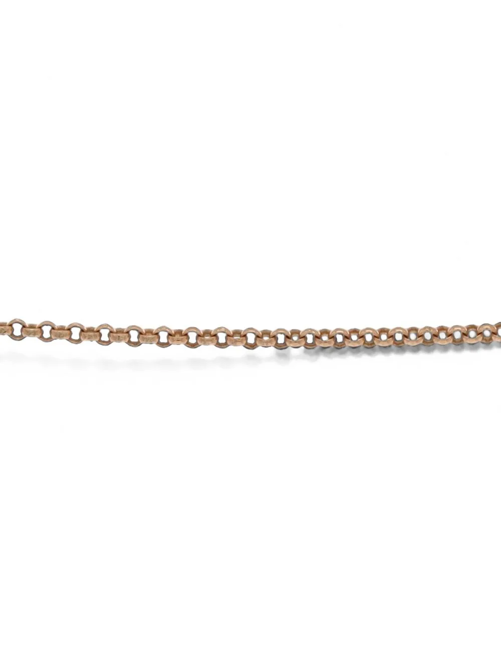 Ex-Libris Pendant 18K Rose Gold with Diamond Small Necklace by Hermès Pre-Owned