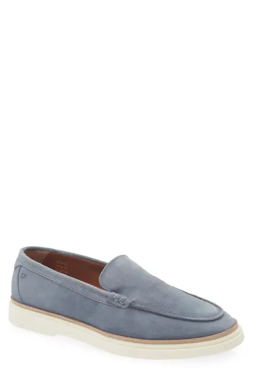 Azores Sneaker Sole Loafer in Taupe Suede