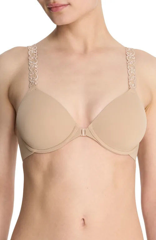Pure Luxe Convertible Front Close Underwire Bra by Natori